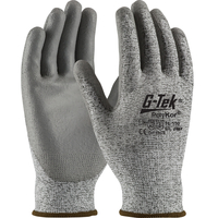 16-150/LEA G-TEK® POLYKOR™ BLENDED SHELL GLOVES - LARGE